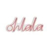 14.2" Novelty Oh La La Led Neon Sign Wall Décor - 0.8" X 14.2" X 5.9" -Safavieh Winkel 14.222 Novelty Oh La La Led Neon Sign Wall DC3A9cor