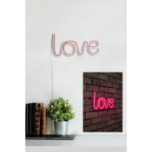 14.6" Novelty Love Led Neon Sign Wall Décor -Safavieh Winkel 14.622 Novelty Love Led Neon Sign Wall DC3A9cor 8