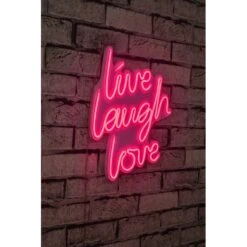 14" Novelty Live Laugh Love Led Neon Sign Wall Décor -Safavieh Winkel 1422 Novelty Live Laugh Love Led Neon Sign Wall DC3A9cor 10