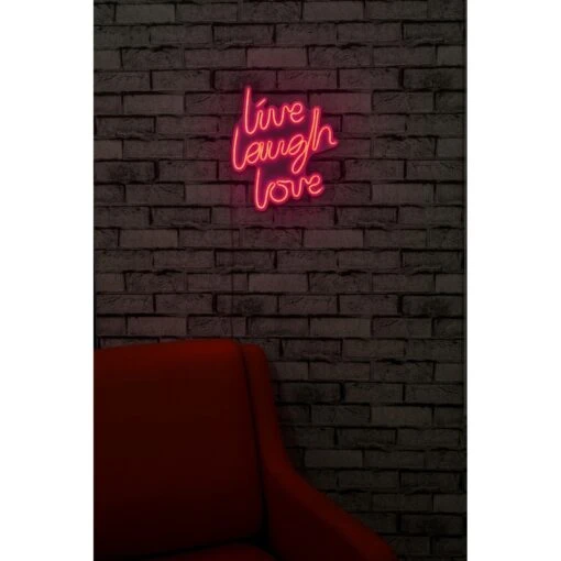 14" Novelty Live Laugh Love Led Neon Sign Wall Décor -Safavieh Winkel 1422 Novelty Live Laugh Love Led Neon Sign Wall DC3A9cor 11