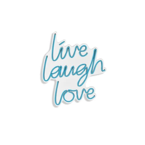 14" Novelty Live Laugh Love Led Neon Sign Wall Décor -Safavieh Winkel 1422 Novelty Live Laugh Love Led Neon Sign Wall DC3A9cor 5