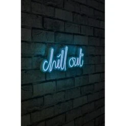 15.4" Novelty Chill Out Led Neon Sign Wall Décor -Safavieh Winkel 15.422 Novelty Chill Out Led Neon Sign Wall DC3A9cor 6