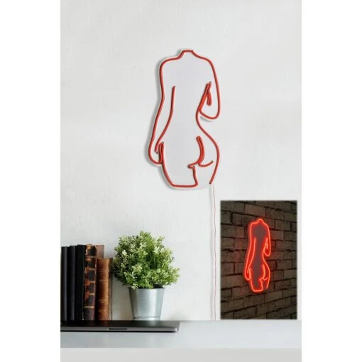 16.5" Novelty Sexy Woman Led Neon Sign Wall Décor -Safavieh Winkel 16.522 Novelty Sexy Woman Led Neon Sign Wall DC3A9cor 4