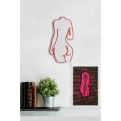 16.5" Novelty Sexy Woman Led Neon Sign Wall Décor -Safavieh Winkel 16.522 Novelty Sexy Woman Led Neon Sign Wall DC3A9cor 8