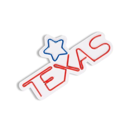 16.5" US Novelty Texas Led Neon Sign Wall Décor -Safavieh Winkel 16.522 US Novelty Texas Led Neon Sign Wall DC3A9cor 4