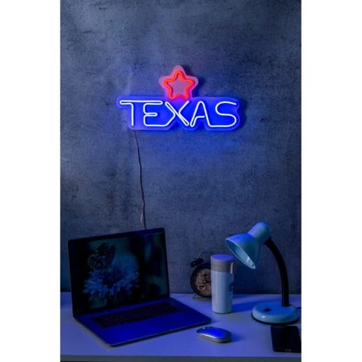 16.5" US Novelty Texas Led Neon Sign Wall Décor -Safavieh Winkel 16.522 US Novelty Texas Led Neon Sign Wall DC3A9cor 7