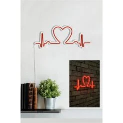 20.1" Novelty Love Rhythm Led Neon Sign Wall Décor -Safavieh Winkel 20.122 Novelty Love Rhythm Led Neon Sign Wall DC3A9cor 5