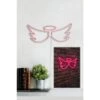 20.5" Novelty Angel Led Neon Sign Wall Décor -Safavieh Winkel 20.522 Novelty Angel Led Neon Sign Wall DC3A9cor