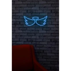 20.5" Novelty Angel Led Neon Sign Wall Décor -Safavieh Winkel 20.522 Novelty Angel Led Neon Sign Wall DC3A9cor 2