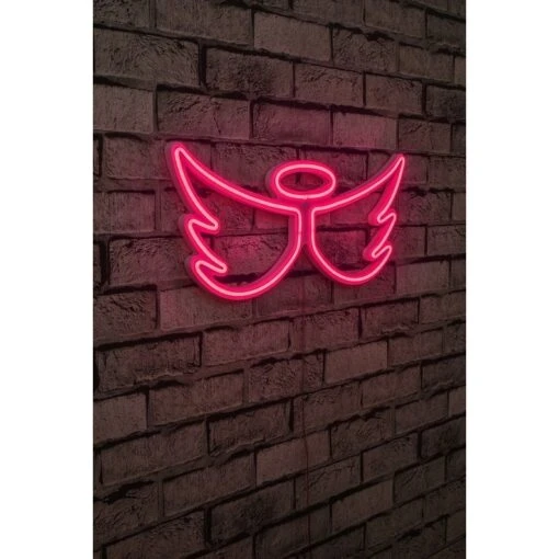 20.5" Novelty Angel Led Neon Sign Wall Décor -Safavieh Winkel 20.522 Novelty Angel Led Neon Sign Wall DC3A9cor 6