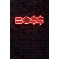 22" Novelty Boss Led Neon Sign Wall Décor -Safavieh Winkel 2222 Novelty Boss Led Neon Sign Wall DC3A9cor 2