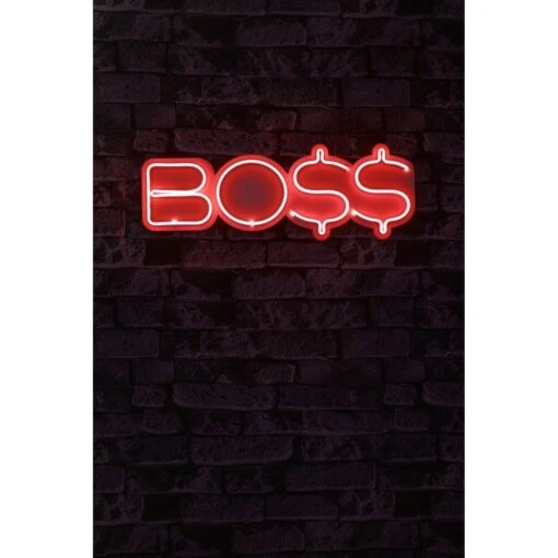 22" Novelty Boss Led Neon Sign Wall Décor -Safavieh Winkel 2222 Novelty Boss Led Neon Sign Wall DC3A9cor 2