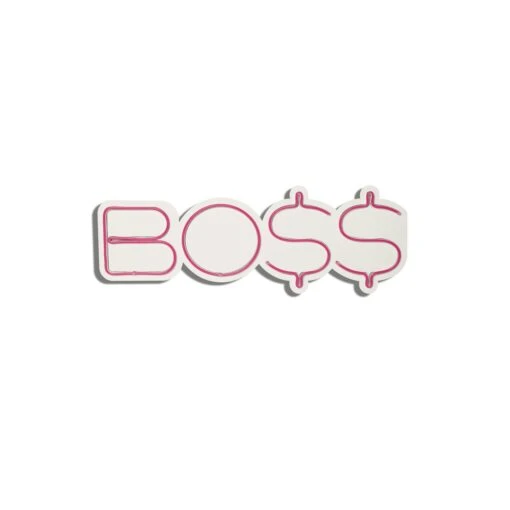 22" Novelty Boss Led Neon Sign Wall Décor -Safavieh Winkel 2222 Novelty Boss Led Neon Sign Wall DC3A9cor 4