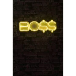 22" Novelty Boss Led Neon Sign Wall Décor -Safavieh Winkel 2222 Novelty Boss Led Neon Sign Wall DC3A9cor 6