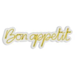 23.6" Novelty Bon Appetit Led Neon Sign Wall Décor -Safavieh Winkel 23.622 Novelty Bon Appetit Led Neon Sign Wall DC3A9cor 9