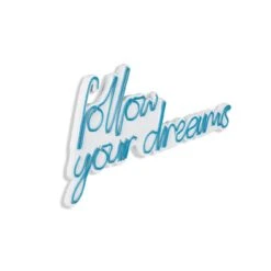 23.6" Novelty Follow Your Dreams Led Neon Sign Wall Décor -Safavieh Winkel 23.622 Novelty Follow Your Dreams Led Neon Sign Wall DC3A9cor 5