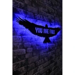 31.5" Handmade Eagle Led On Wood Wall Décor -Safavieh Winkel 31.522 Handmade Eagle Led on Wood Wall DC3A9cor 1