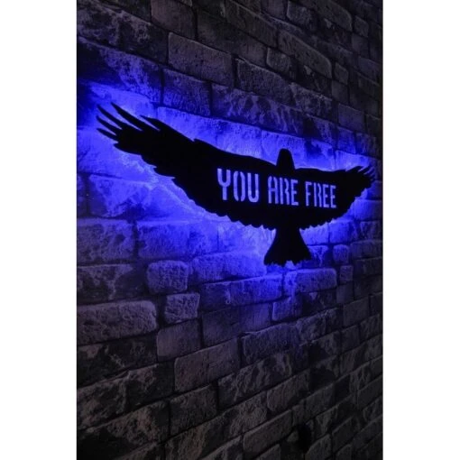 31.5" Handmade Eagle Led On Wood Wall Décor -Safavieh Winkel 31.522 Handmade Eagle Led on Wood Wall DC3A9cor 1