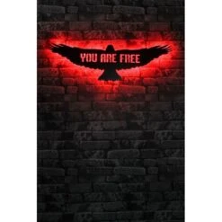 31.5" Handmade Eagle Led On Wood Wall Décor -Safavieh Winkel 31.522 Handmade Eagle Led on Wood Wall DC3A9cor 5