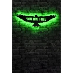 31.5" Handmade Eagle Led On Wood Wall Décor -Safavieh Winkel 31.522 Handmade Eagle Led on Wood Wall DC3A9cor 8