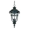 Naples 3-Light Matte Black Outdoor Hanging Lantern -Safavieh Winkel Acclaim Lighting Naples 2126BK 3 Light Outdoor Hanging Lantern dc9209ca 2692 48eb b024 21aad3714b81