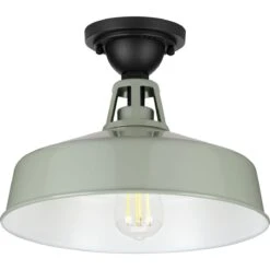 Safavieh Winkel -Safavieh Winkel Cedar Springs Collection Pistachio One Light Semi Flush Mount 12.870 x 15.600 x 15.600 d61b0ab3 f48f 4c7f a26c c14c70596a07