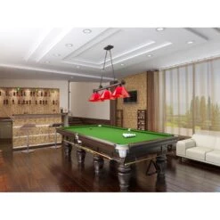 Z-LIte Cordon 3 Light Billiard - Bronze -Safavieh Winkel Cordon 3 Light Billiard 2