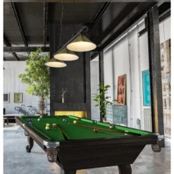 Z-LIte Cordon 3 Light Billiard - Matte Black -Safavieh Winkel Cordon 3 Light Billiard 23