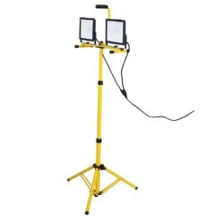 Dual Head Rotating Lamps With Telescoping Adjustable Tripod Stand -Safavieh Winkel Dual Head Rotating Lamps with Telescoping Adjustable Tripod Stand 3