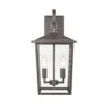 Millennium Lighting Fetterton 18" 2 Light Outdoor Wall Sconce In Multiple Finishes -Safavieh Winkel Fetterton 2 Light Outdoor Hanging Lantern