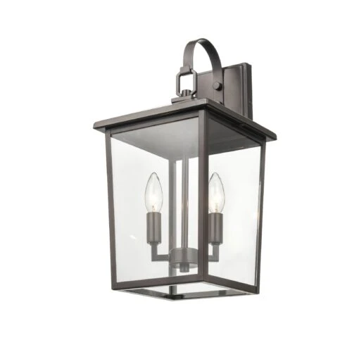 Millennium Lighting Fetterton 18" 2 Light Outdoor Wall Sconce In Multiple Finishes -Safavieh Winkel Fetterton 2 Light Outdoor Hanging Lantern 5