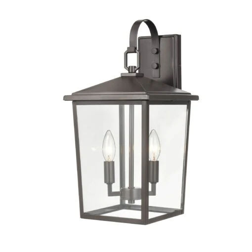 Millennium Lighting Fetterton 18" 2 Light Outdoor Wall Sconce In Multiple Finishes -Safavieh Winkel Fetterton 2 Light Outdoor Hanging Lantern 6