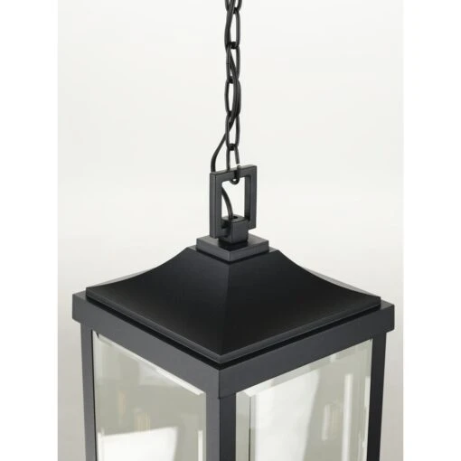 Gibbes Street Collection Three-Light Hanging Lantern - 26.770" X 13.980" X 13.980" -Safavieh Winkel Gibbes Street Collection Three Light Hanging Lantern 8