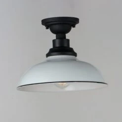 Granville 1-Light Flush Mount -Safavieh Winkel Granville 1 Light Flush Mount 2