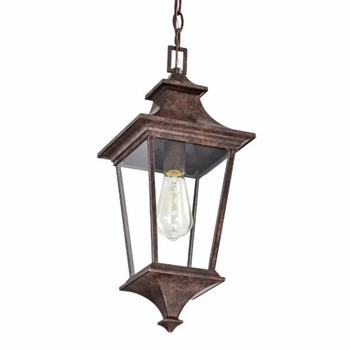 Tannery Bronze Finish Pendnat Light With Die-cast Aluminium - 8*8*21-81 -Safavieh Winkel Tannery Bronze Finish Pendnat Light with Die cast Aluminium 2 scaled