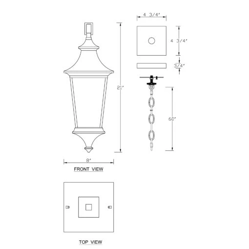 Tannery Bronze Finish Pendnat Light With Die-cast Aluminium - 8*8*21-81 -Safavieh Winkel Tannery Bronze Finish Pendnat Light with Die cast Aluminium scaled