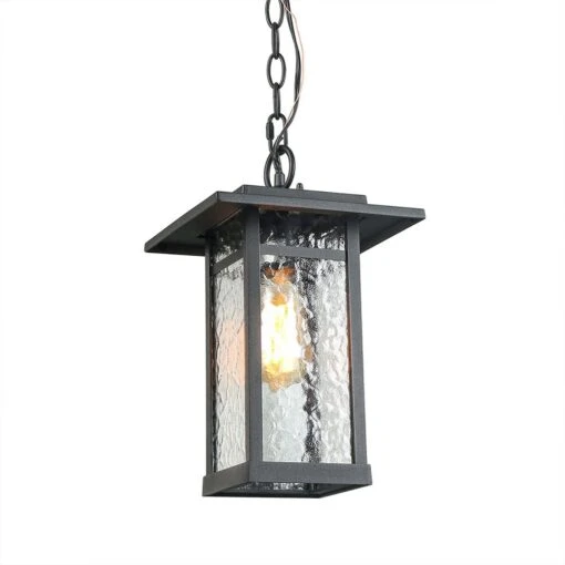 The Gray Barn Dairy Air 1-light Black Outdoor Pendant Lighting Hanging Ceiling Lamp - L8.2"X W8.2"xH13" -Safavieh Winkel The Gray Barn Dairy Air 1 light Black Outdoor Pendant Lighting Hanging Ceiling Lamp 4