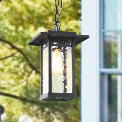 The Gray Barn Dairy Air 1-light Black Outdoor Pendant Lighting Hanging Ceiling Lamp - L8.2"X W8.2"xH13" -Safavieh Winkel The Gray Barn Dairy Air 1 light Black Outdoor Pendant Lighting Hanging Ceiling Lamp