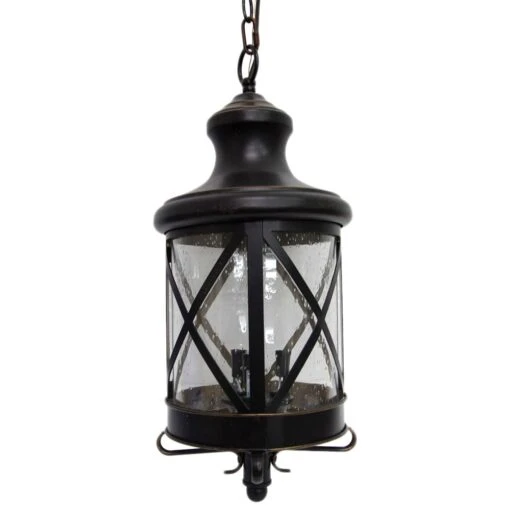 Taysom 3 Light Exterior Hanging Light In Oil Rubbed Bronze -Safavieh Winkel Y Decor Taysom 3 Light Exterior Hanging Light in Oil Rubbed Bronze 55a3f06d 333c 4c01 8e06 13dfd2a9991a