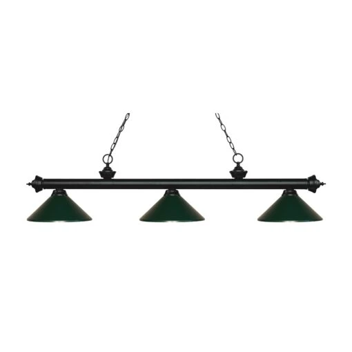 Avery Home Lighting Riviera Matte Black 3-light Island/Billiard Dark Green-finished Light - Matte Black -Safavieh Winkel Z Lite Riviera Matte Black 3 light Island Billiard Dark Green finished Light 37a9fd8f 685e 4a94 aea0 134660af0f67 scaled